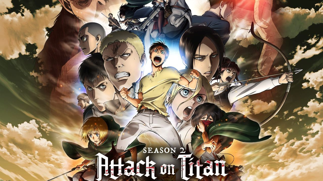 Attack on Titan Season 2 BluRay Multi Audio [Hindi-Tamil-Telugu-Eng-Jap] 480p, 720p & 1080p HD | 10bit HEVC ESub (Muse Dub) banner
